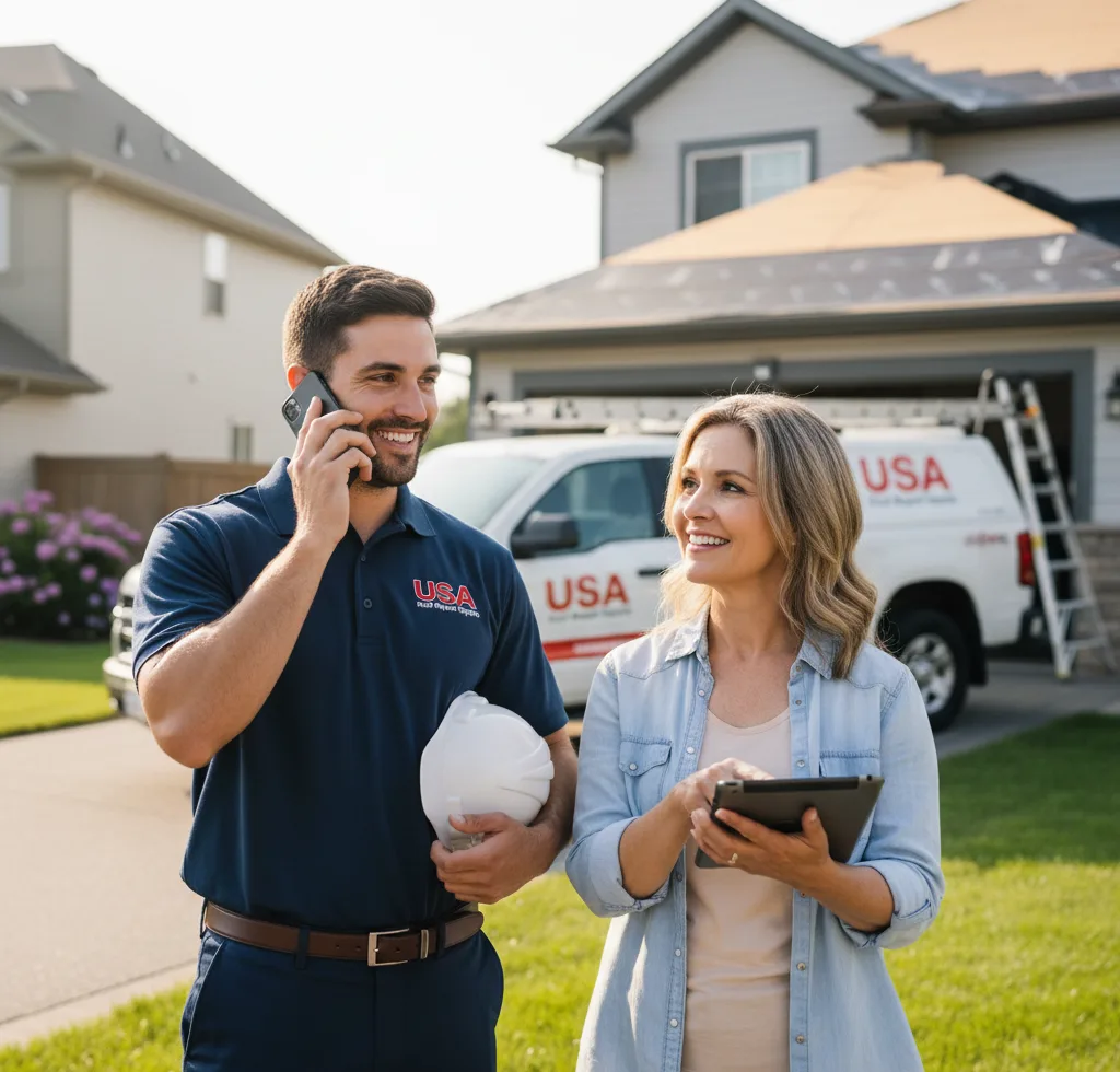 USA Roof Repair Experts customer support in Saint Thomas